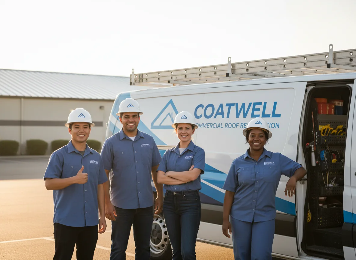 Commercial roof coating company in Winfield, KS